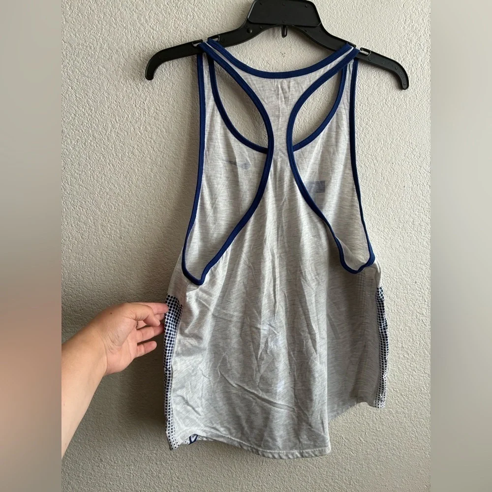 Nike LA Dodgers Tank Top In Gray and Blue M